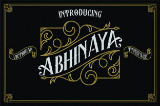 Abhinaya: The Art of Expressive Handwriting for Vintage Design