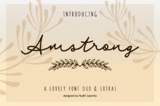 Amstrong Duo: A Versatile Handwritten Font for Modern Design