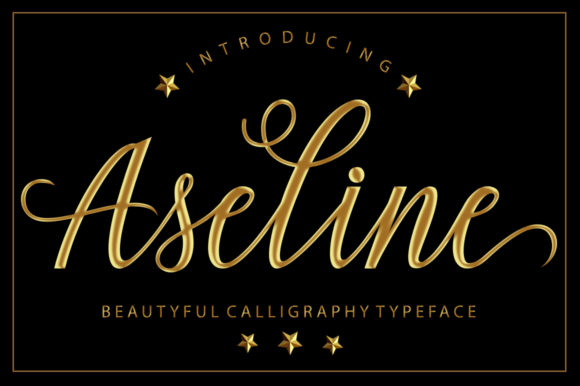 Aseline: A Modern Script Font for Elegant Design