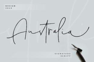 Australia Script: A Versatile Handwriting Font for Elegant Designs