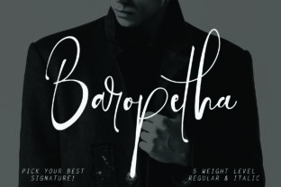 Baropetha Family: A Strategic Choice for Elegant Typography