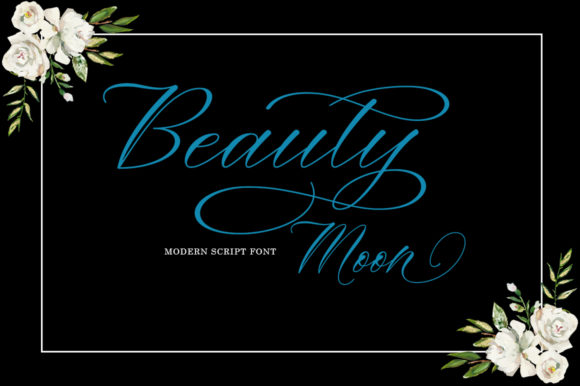 Beauty Moon Script: A Trendy and Feminine Touch for Modern Design