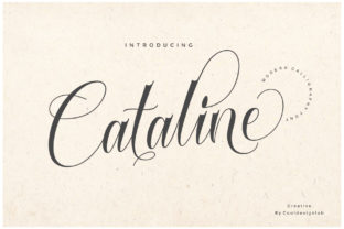 Cataline Script: A Modern Calligraphy Font for Creative Expression