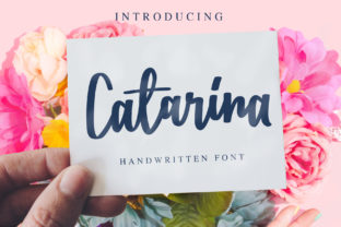 Catarina: A Handwritten Script for Elegant Design