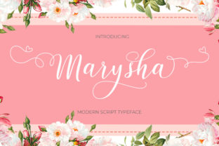 Discover the Elegance of Marysha Script