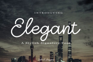 Elegant: A Stylish Signature Font