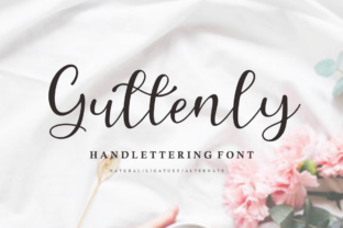 Guttenly: The Elegant Hand-Lettered Script Font for Every Project
