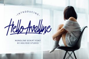 Hello Avelline: A Fresh Monoline Script Font for Modern Design