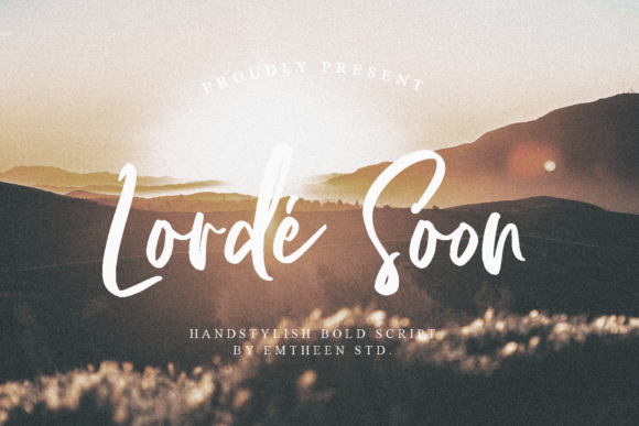 Lorde Soon: A Versatile Script Font for Creative Professionals