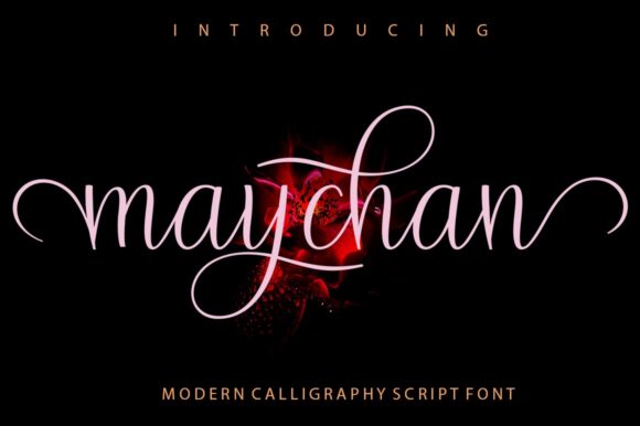 Maychan: A Modern Script Font Redefining Creative Expression