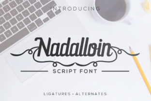 Nadalloin: A Unique Script Font for Modern Design