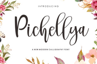 Pichellya Script: A Unique Brush-Style Font for Creative Expression