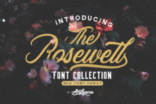 Rosewell Family: A Stylish Font for Creative Projects