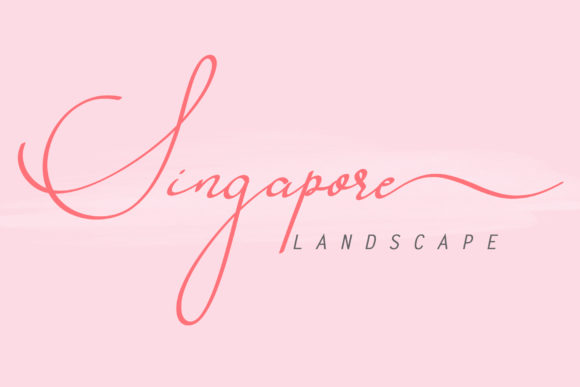 Singapore Landscape: A Timeless Typographic Choice for Modern Design