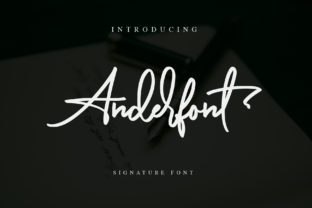 The Power of Ander: A Handwritten Signature Font for Modern Creativity