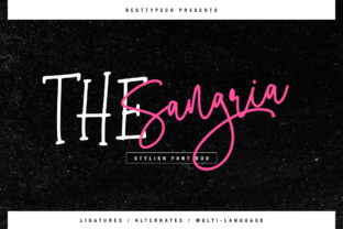 The Sangria Duo: A Versatile Font Solution for Designers